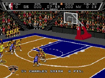 NBA Action '94 (USA) screen shot game playing